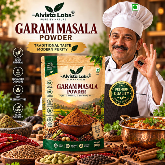 Alvista Labs Natural Garam Masala Powder 200g