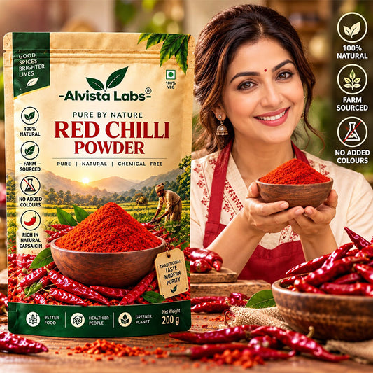 Alvista Labs Natural Red Chilli Powder 500g