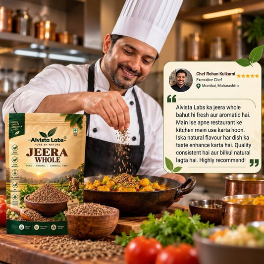 Alvista Labs Natural Jeera (Whole Cumin Seeds) – 100g+200g Combo, Total 300g