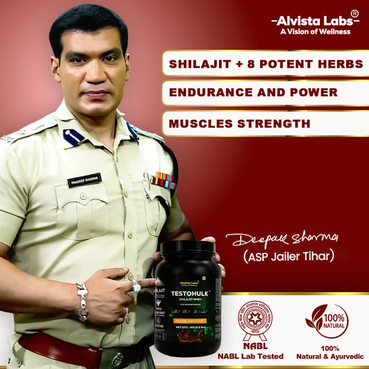 TESTOHULKโข Shilajit Whey Fast Absorb Protein - 1kg