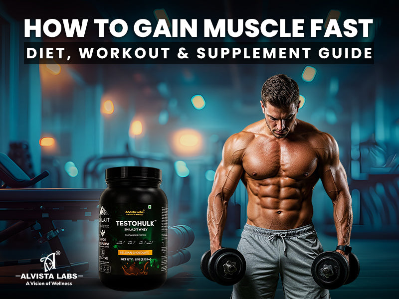 How to Gain Muscle Fast: Diet, Workout & Supplement Guide
