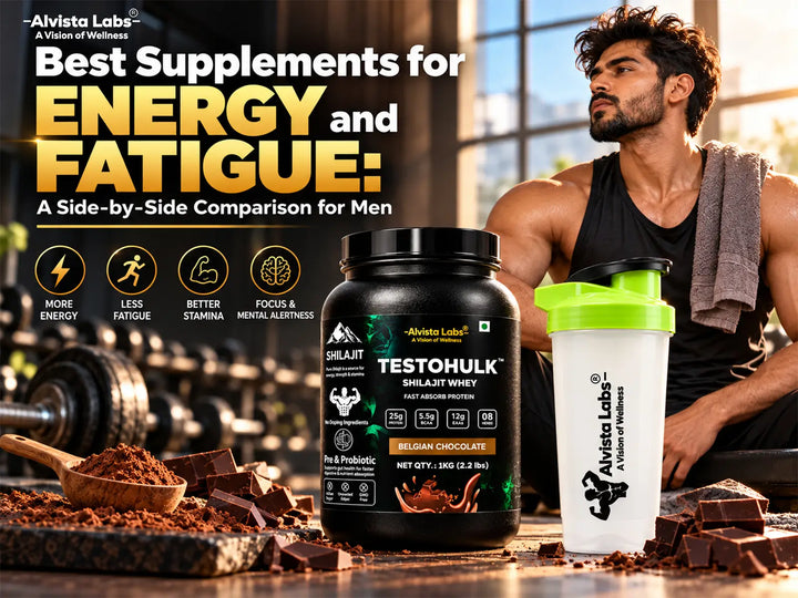 Best Supplements for Energy and Fatigue: A Side-by-Side Comparison for Men
