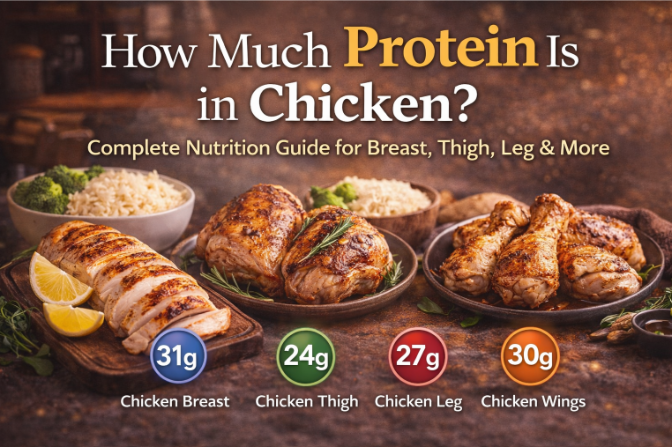 How Much Protein Is in Chicken? Complete Nutrition Guide for Breast, Thigh, Leg & More