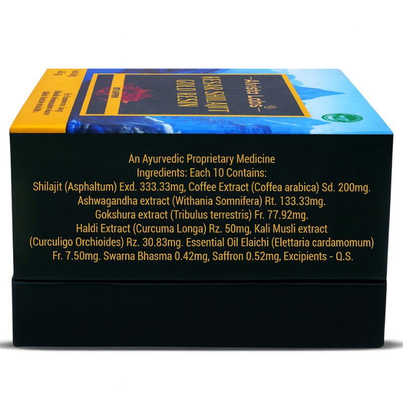 Alvista Kesar Shilajit Gold Resin - 2 Shilajit Combo
