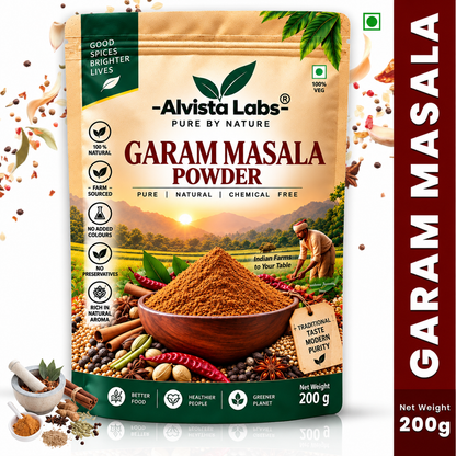 Alvista Labs Natural  Garam Masala Powder  200g