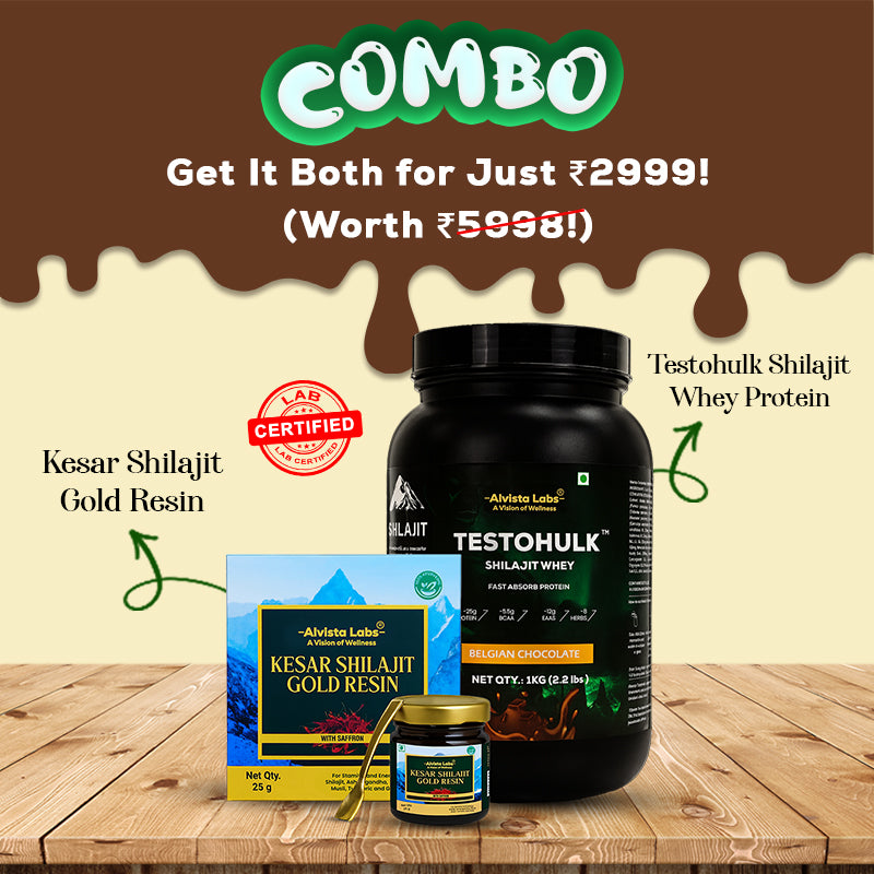 Testohulk + Shilajit Combo Pack