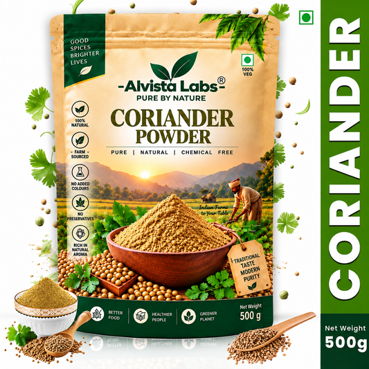 Alvista Labs  Natural Coriander Powder – 500g