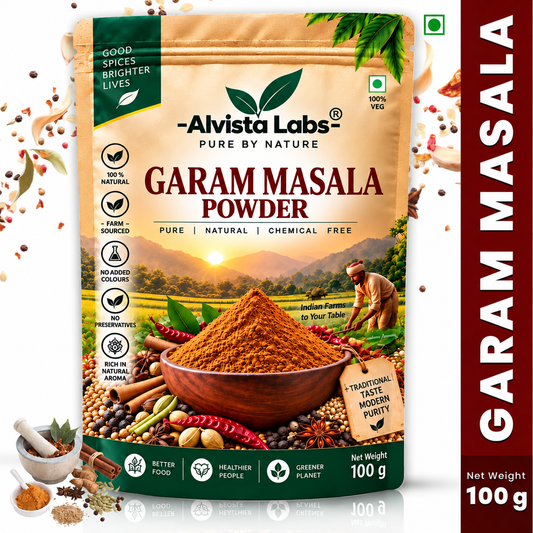 Alvista Labs  Natural Garam Masala 100g