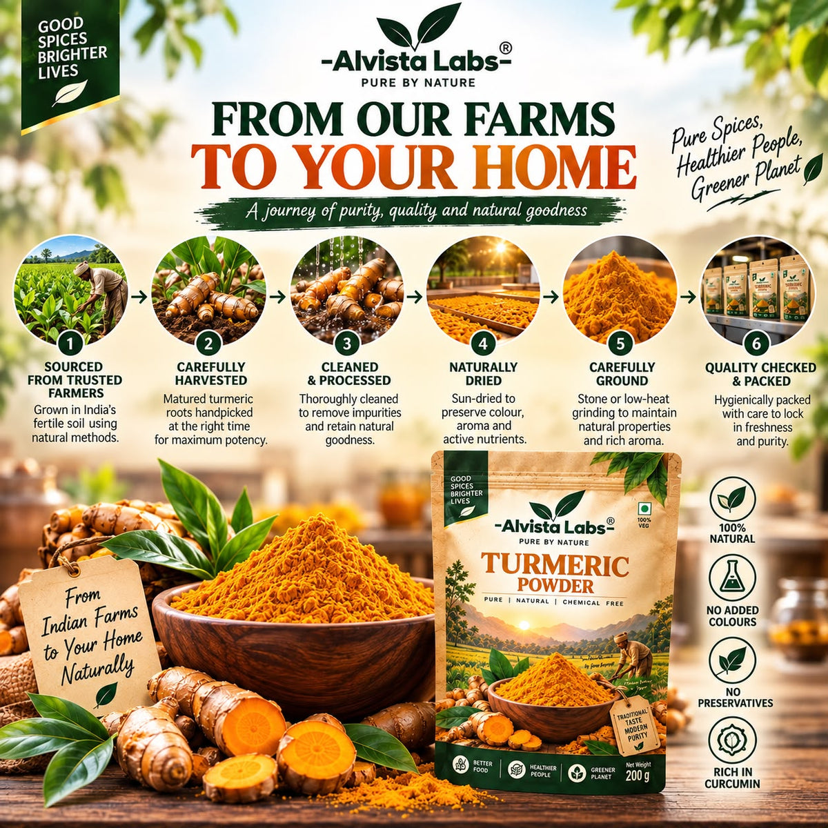 Alvista Labs Natural Family Value Combo - 1.9 kg