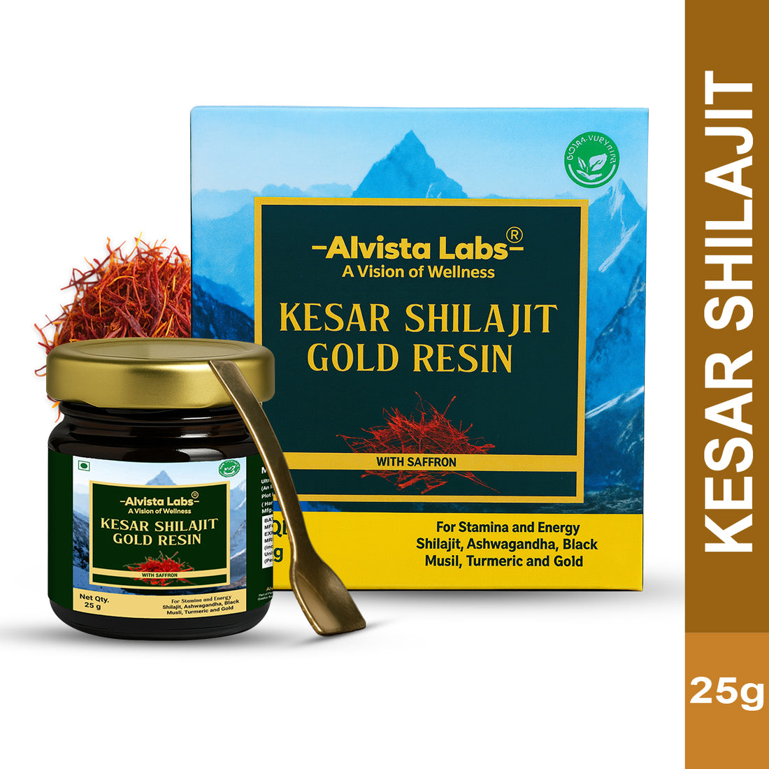 Kesar Shilajit Gold Resin