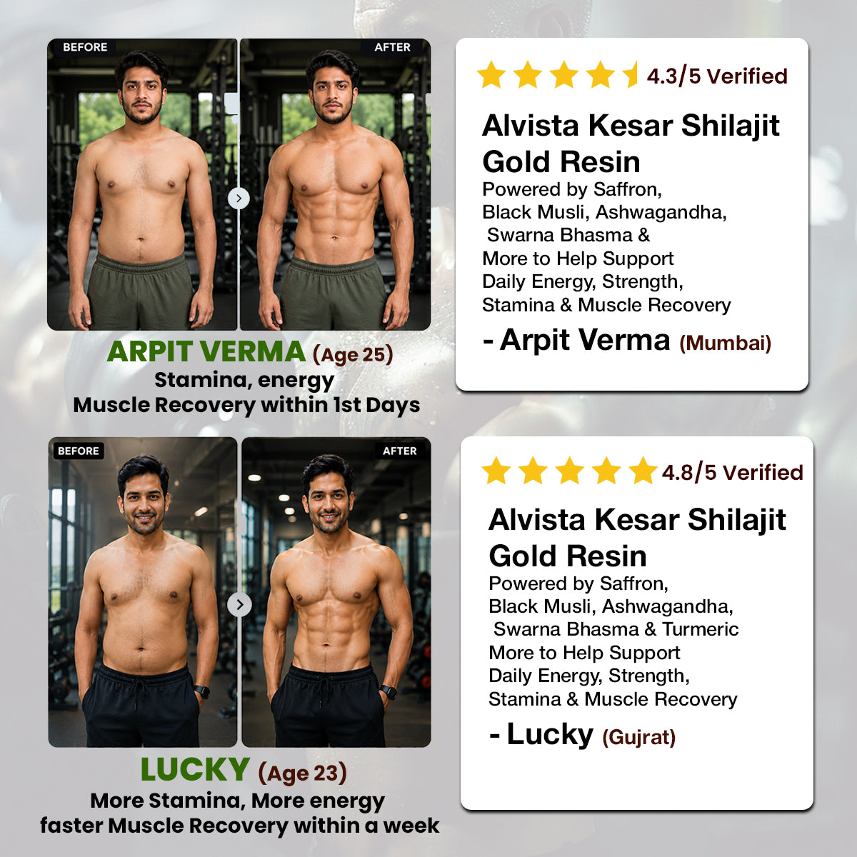 Alvista Kesar Shilajit Gold Resin-25g