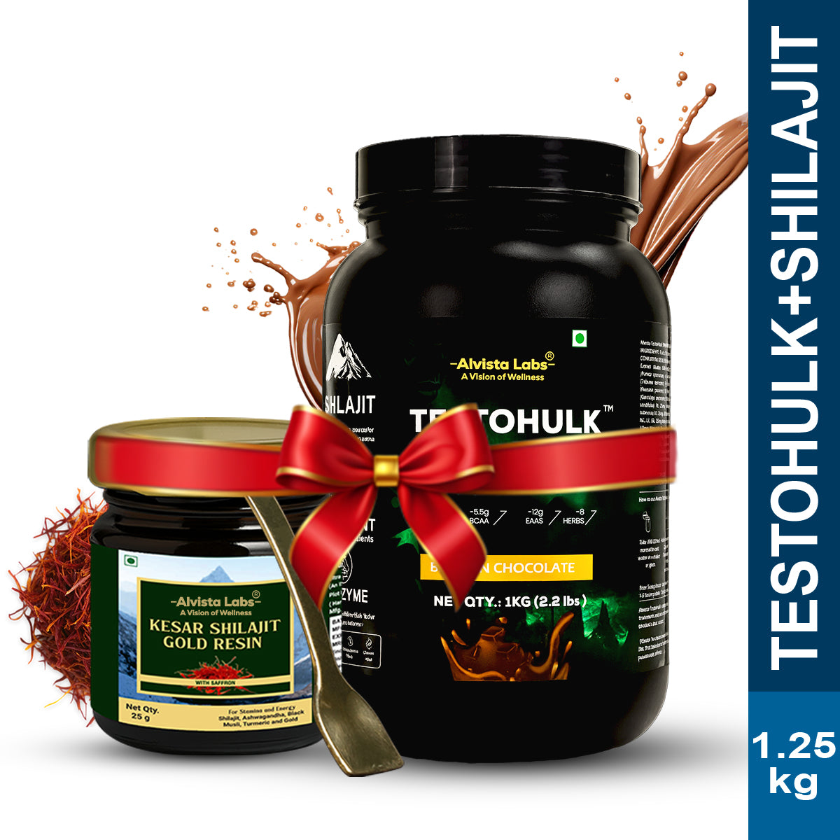 Testohulk + Shilajit Combo Pack